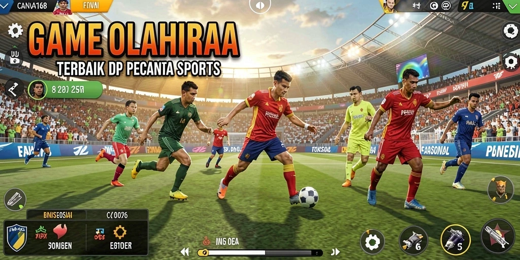 Tampilan menarik dari gameplay <strong>CANVA168</strong> yang berfokus pada olahraga.