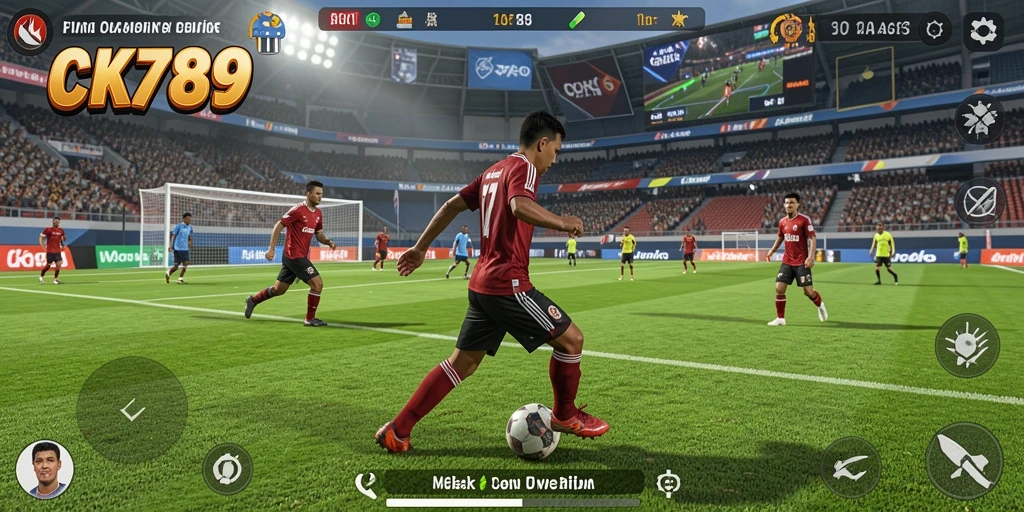 Tampilan menarik gameplay CK789 dalam olahraga.